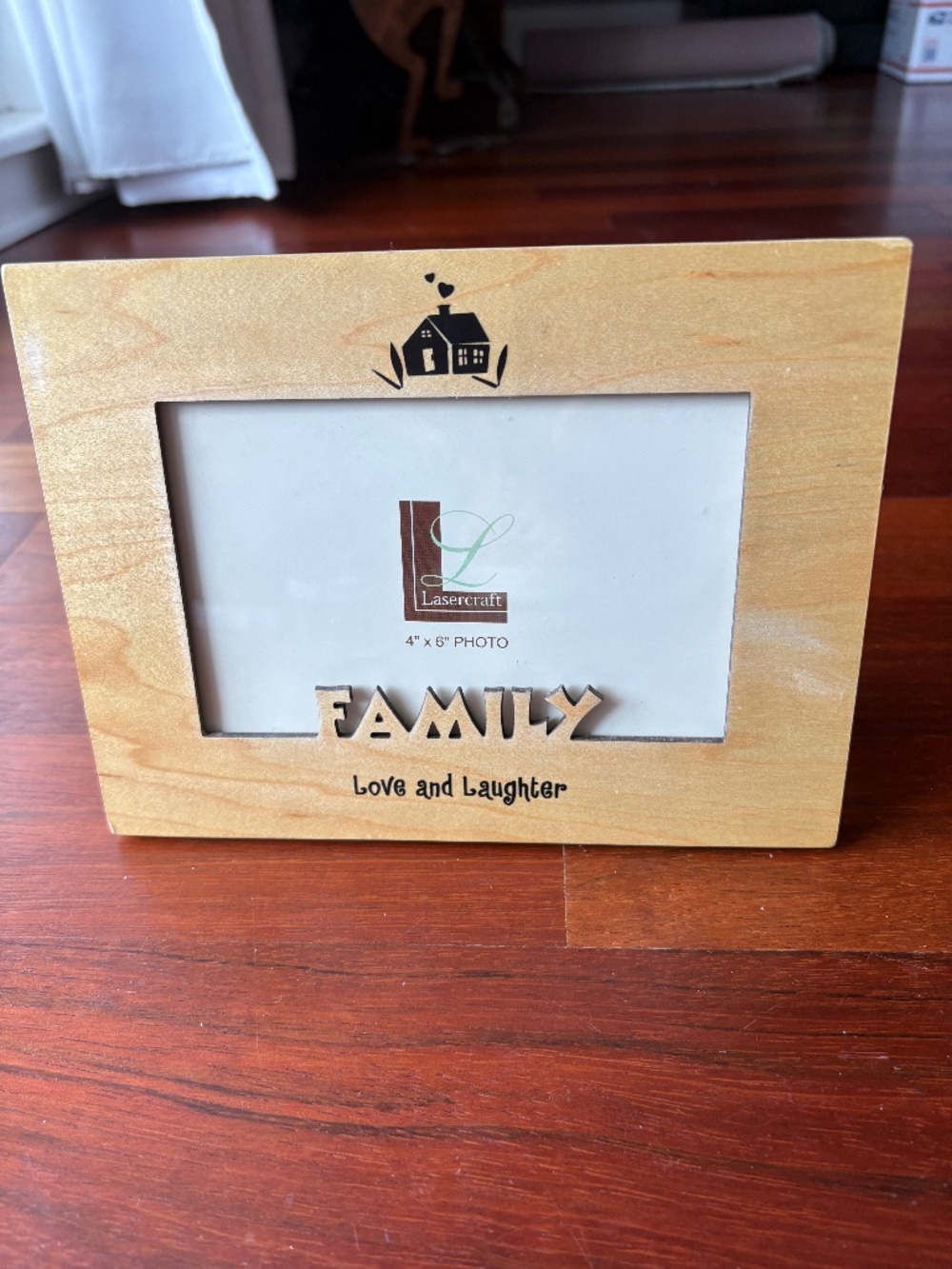 Laser Craft Natural Wood Picture Frame